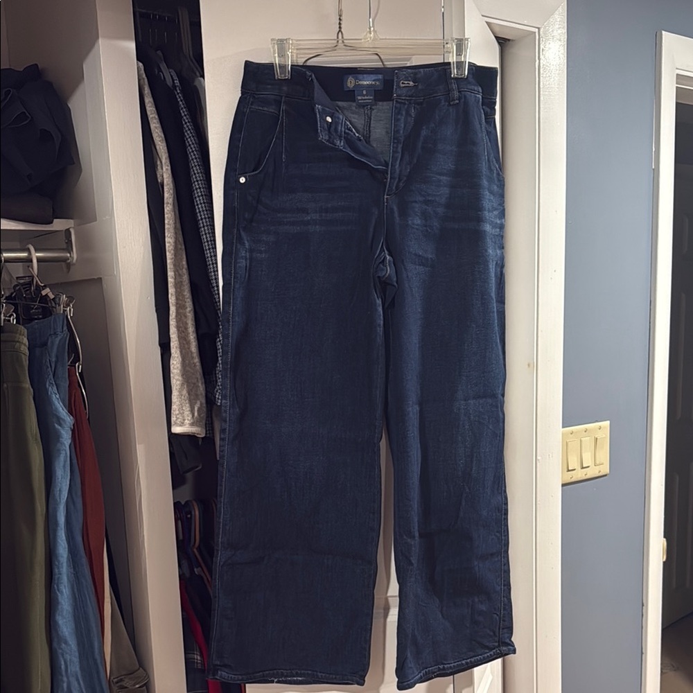 Democracy Denim Wide Leg Absolution Jeans